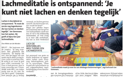 Lachmeditatie is ontspannend: ‘Je kunt niet lachen en denken tegelijk’